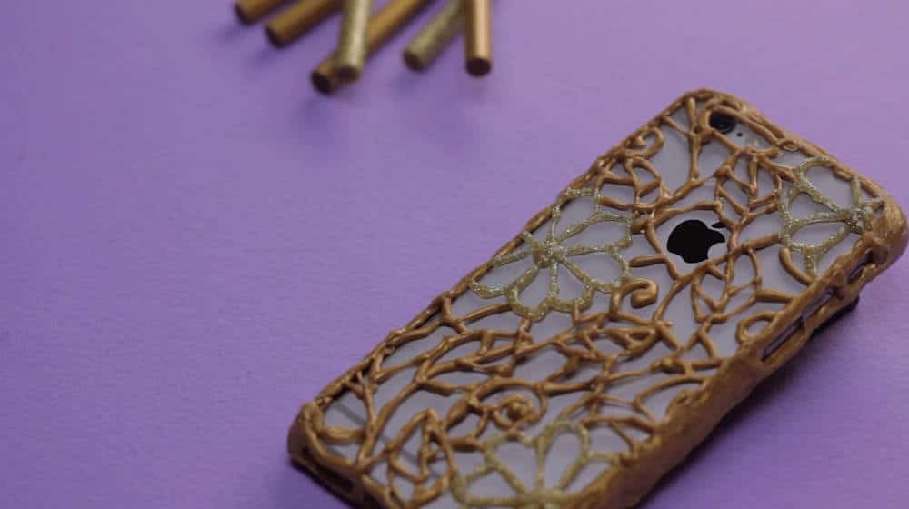 How To Make DIY Custom Phone Cases For FREE with a Hot Glue Gun