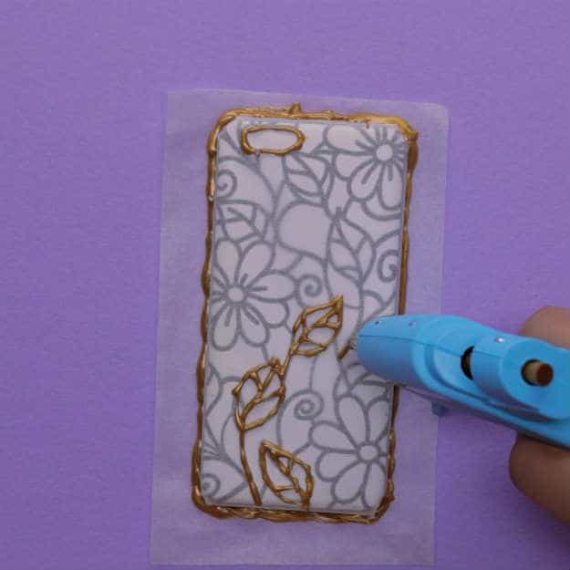 How To Make DIY Custom Phone Cases For FREE with a Hot Glue Gun