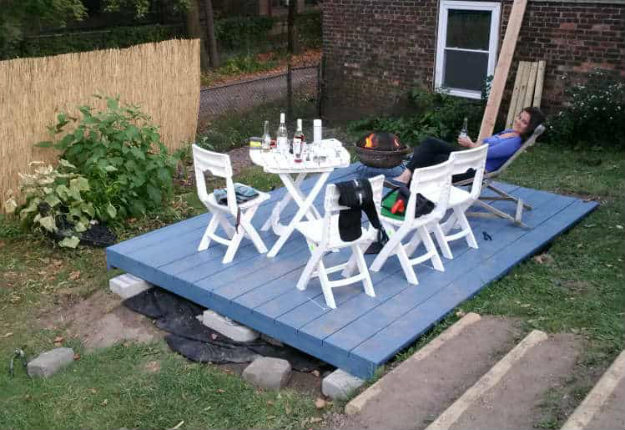 Build Your Own Floating Deck | DIY Garden Wood Projects To Boost Your Property Value On A Budget