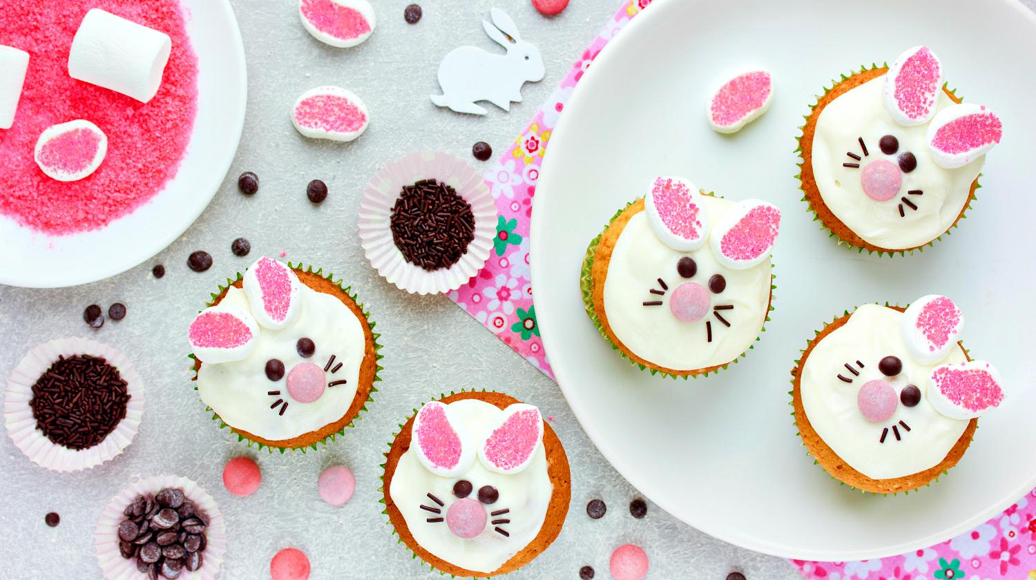 Feature | Easter bunny cupcakes | Easter Desserts Recipes To Make This Year | DIY Projects