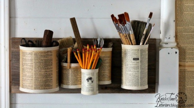 Around the Workshop | 10 Tin Can Crafts DIY Ideas