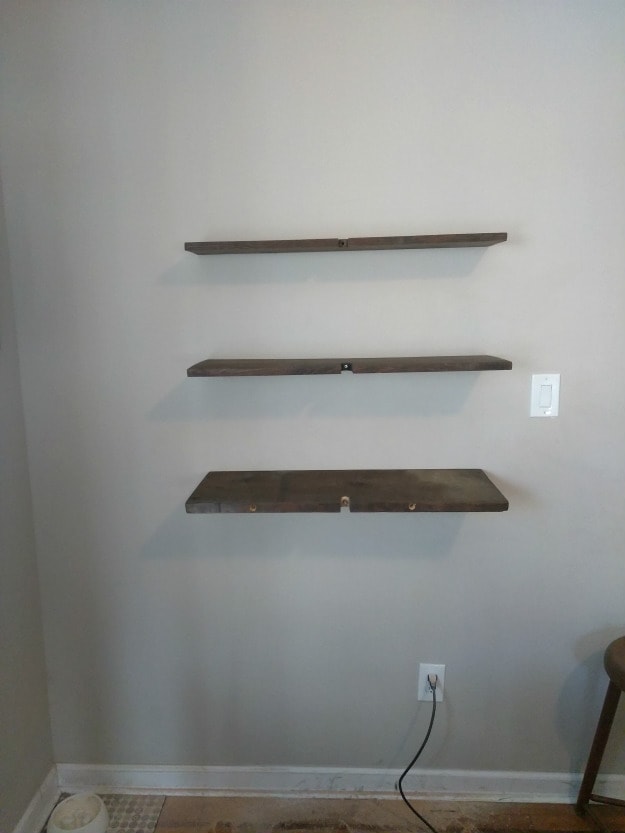 How To Build An Utterly Unique Set Of Axe Shelves