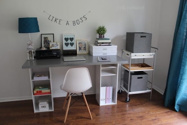 DIY Desk Under $60 | Amazing IKEA Hacks For Chic And Functional Pieces