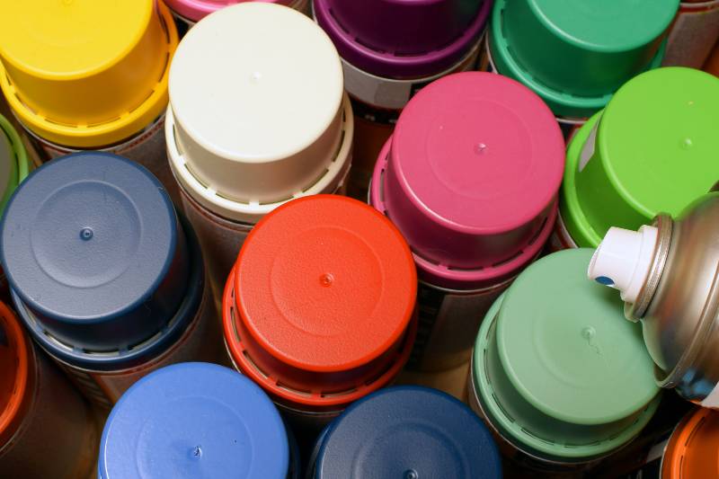New spray paint cans | Spraypaint Organizer