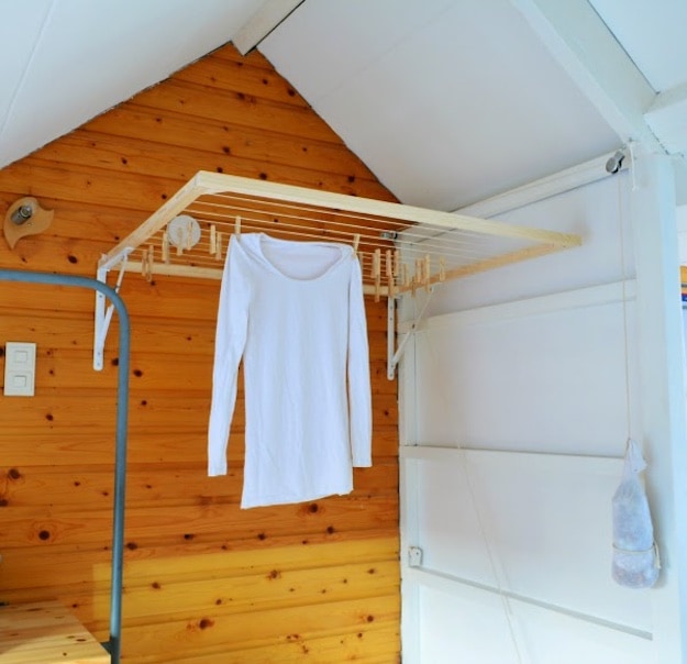 Foldable Drying Rack | DIYs for Small Spaces | Ideas To Maximize Your Place