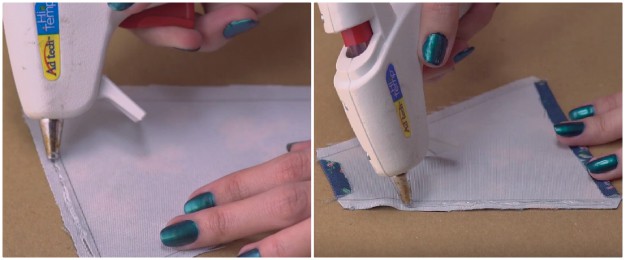 Step 9: Fold The Triangle Cloth | How To Make A DIY Book Clutch | DIY Projects.com