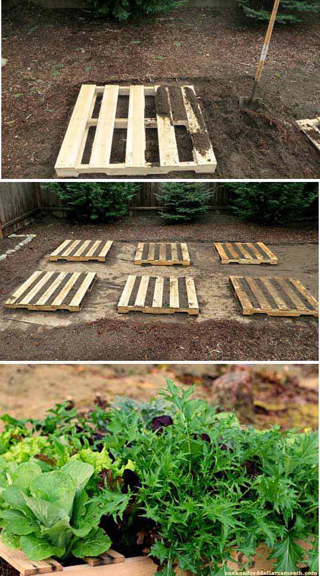 Pallet Garden | Creative DIY Pallet Planter Ideas for Spring