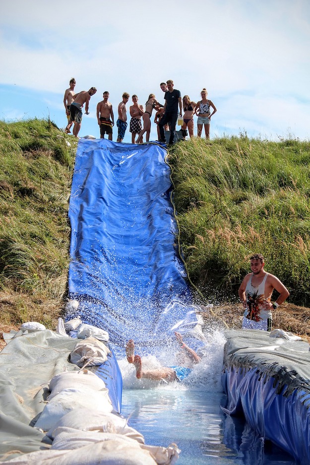 Check out Try This Homemade Slip N Slide For Summer Fun at https://diyprojects.com/homemade-slip-n-slide/