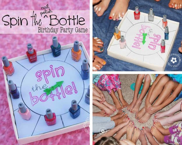Spin The Nail Polish Bottle | Fun DIY Sleepover Ideas For Kids