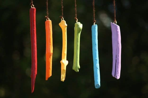 Kids Rainbow Wind Chimes | Simple DIY Crafts For Kids