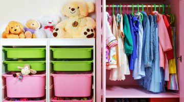 Feature | Wardrobe in the children's room | Toy Storage Solutions For A Well-Organized House