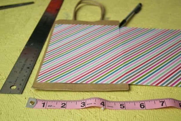 The 3-D Paper Present Bag | Step 1: Get The Measurement Of Your Bag | Awesome Gift Wrapping Ideas | Gift Wrapping Tutorials