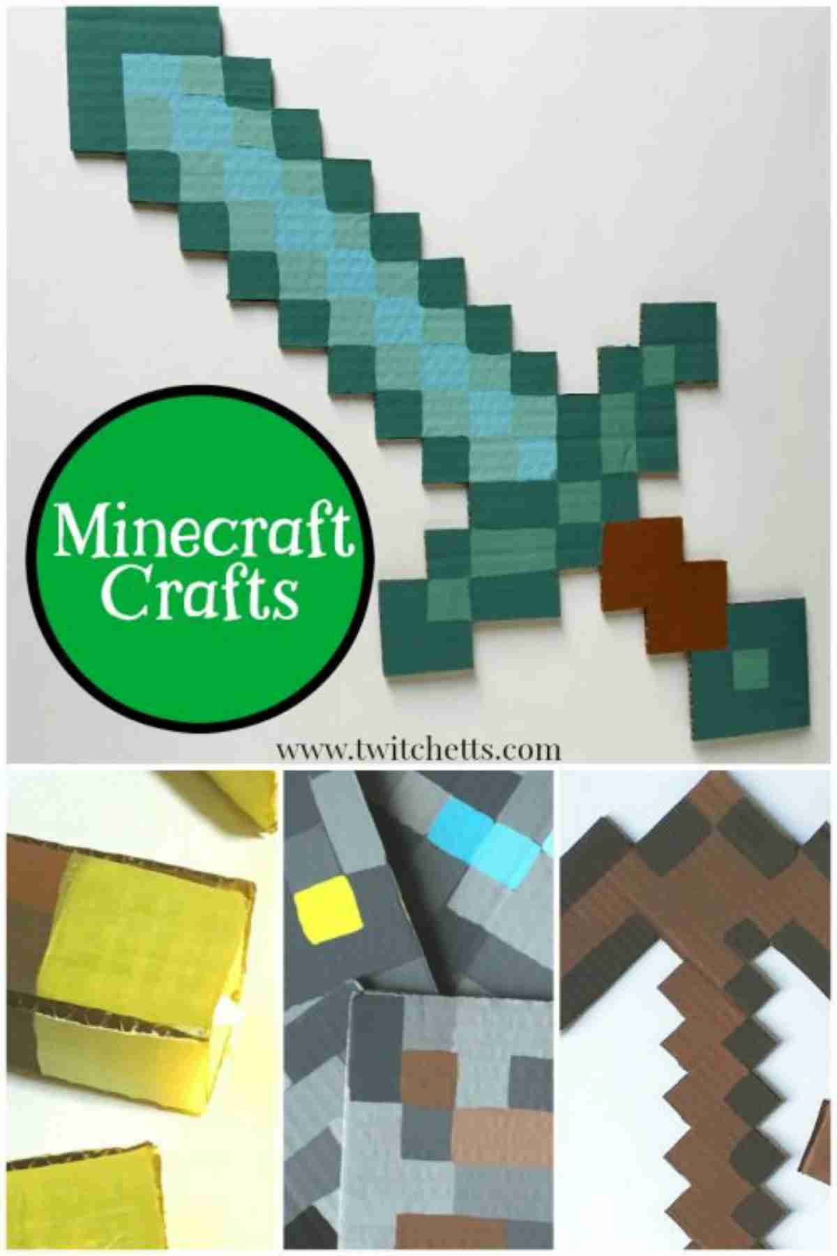 minecraft diy props art and craft | | The Best Kids' Party Ideas For All Occasion
