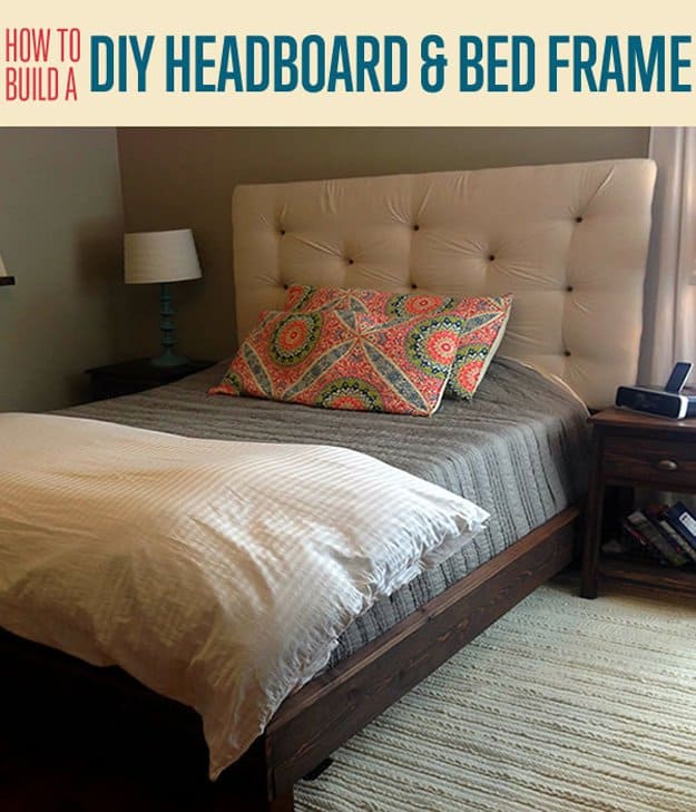 Beautiful shabby chic DIY bedroom | Easy Woodworking Projects You Must Try