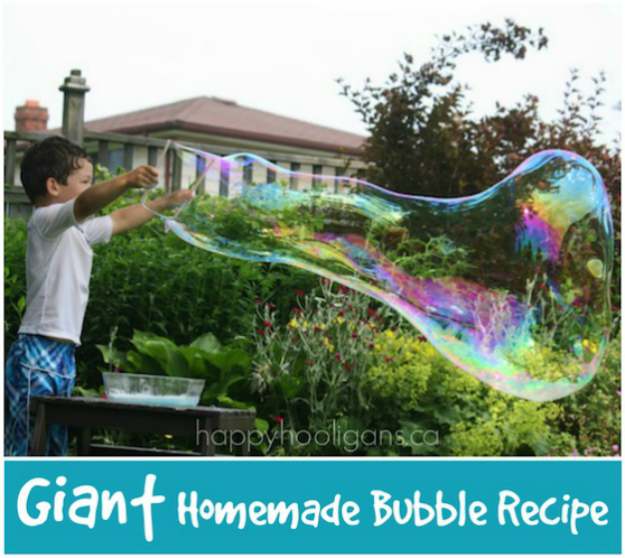 giant homemade bubble | The Best Kids' Party Ideas For All Occasion