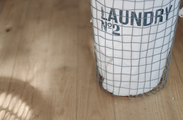 Check out DIY Laundry Basket Ideas at https://diyprojects.com/diy-laundry-basket-ideas/