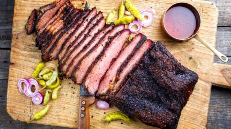 traditional smoked barbecue wagyu beef brisket | Homemade BBQ Recipes And Mouthwatering BBQ Ideas | featured