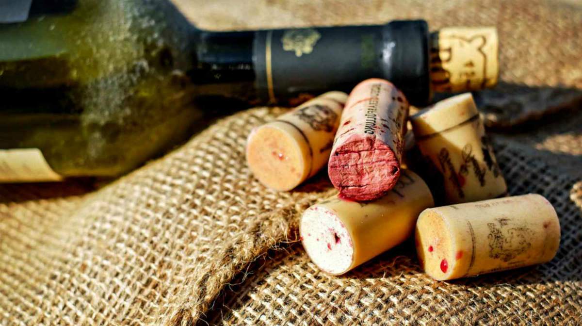 Wine and stash of wine corks | Things To Never Throw Away For DIY Junkies [2nd Edition]