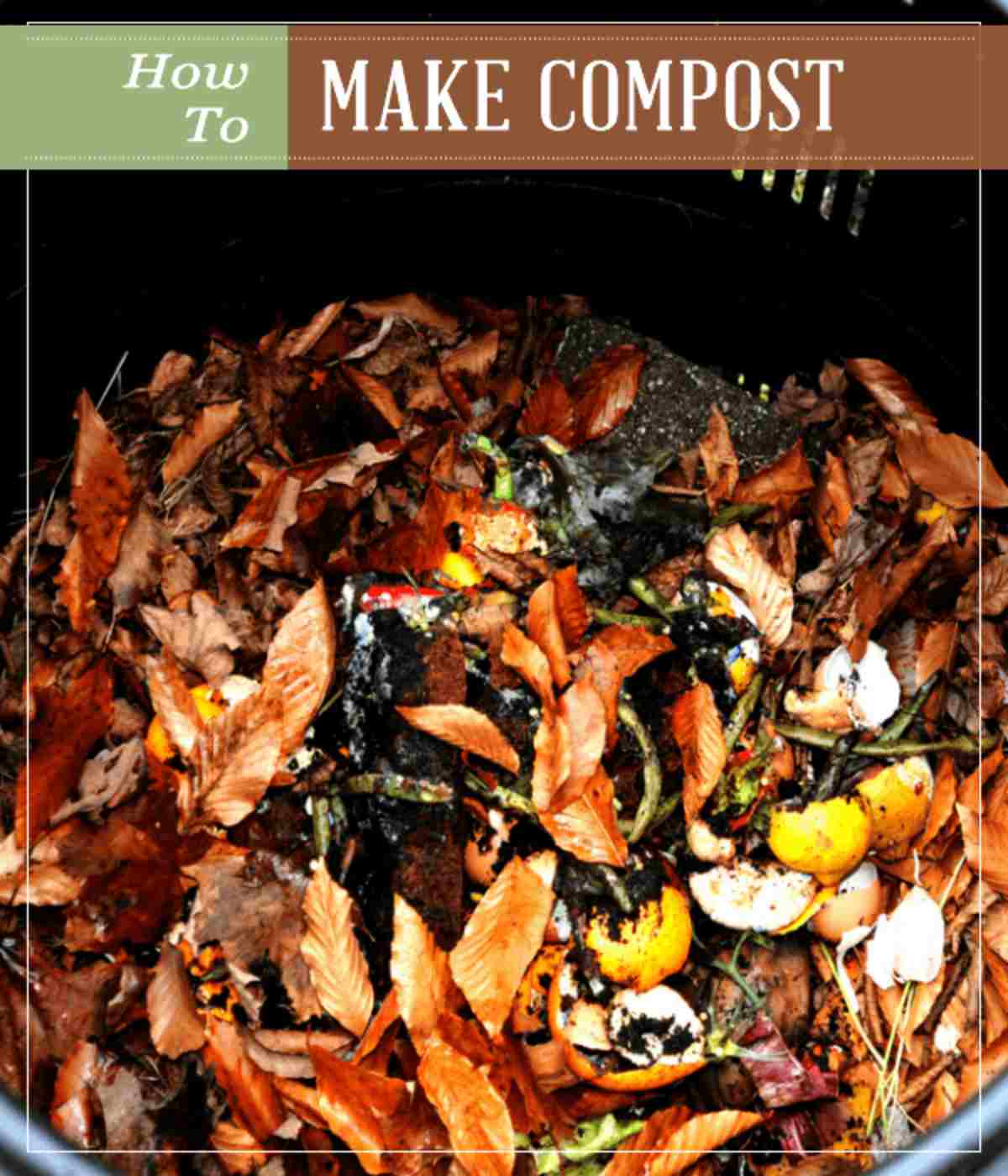 Food compost | Things To Never Throw Away For DIY Junkies [2nd Edition]
