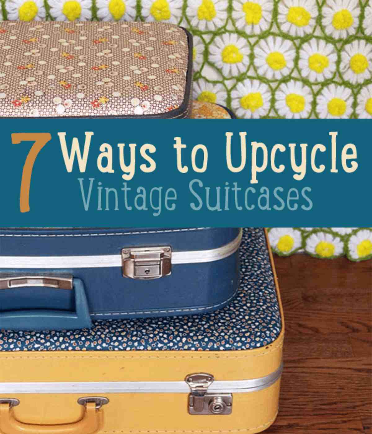 Travel suitcase | Things To Never Throw Away For DIY Junkies [2nd Edition]