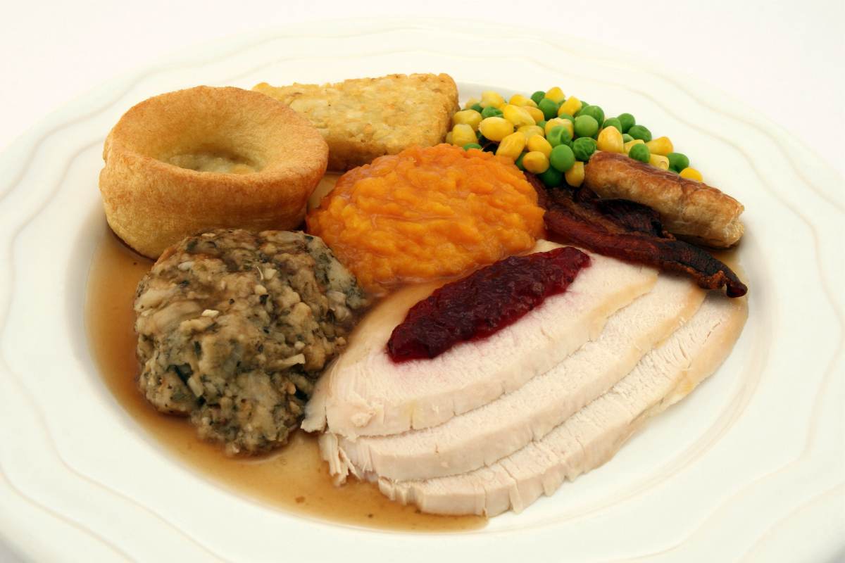 food on a plate | The Best Thanksgiving Turkey Recipe Ever! | thanksgiving turkey recipe | slow roasted turkey recipe