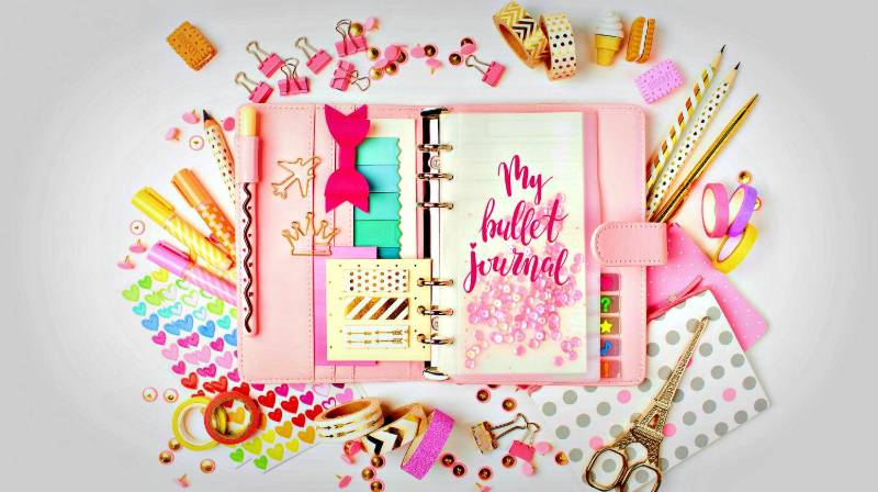 bullet-journal-stationery-washi-tape | 800+ DIY Organization Ideas For A Clutter-Free Life