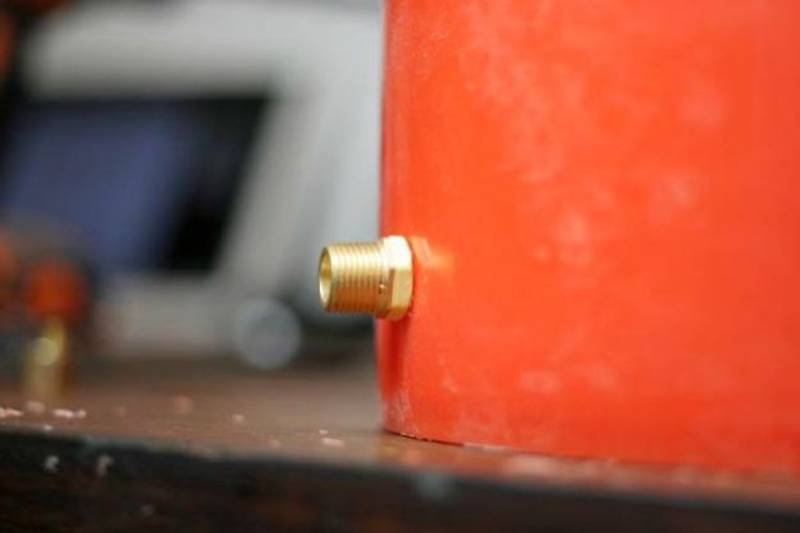 Insert Second Compression Fitting into the Bucket | Learn How To Make A Still For Self Reliance