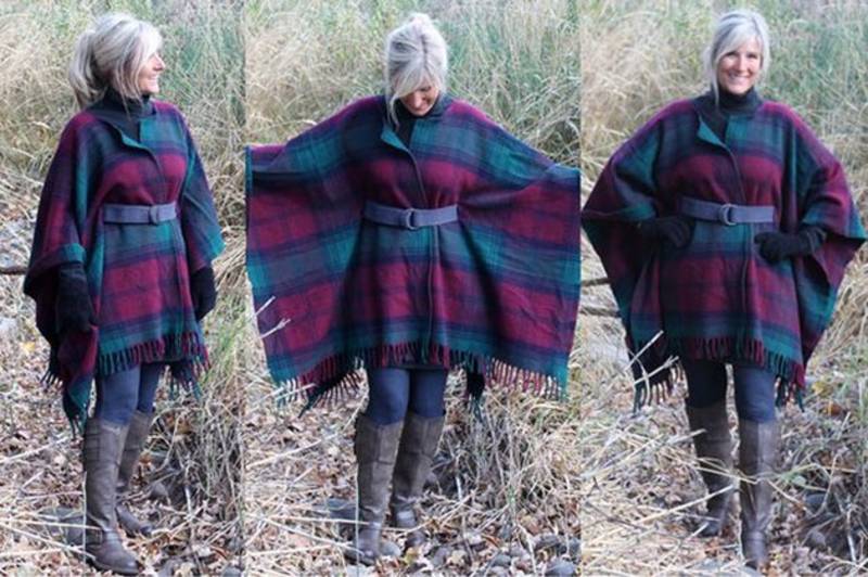 wrap-up-style-diy-wool-blanket-coat | fall fashion articles