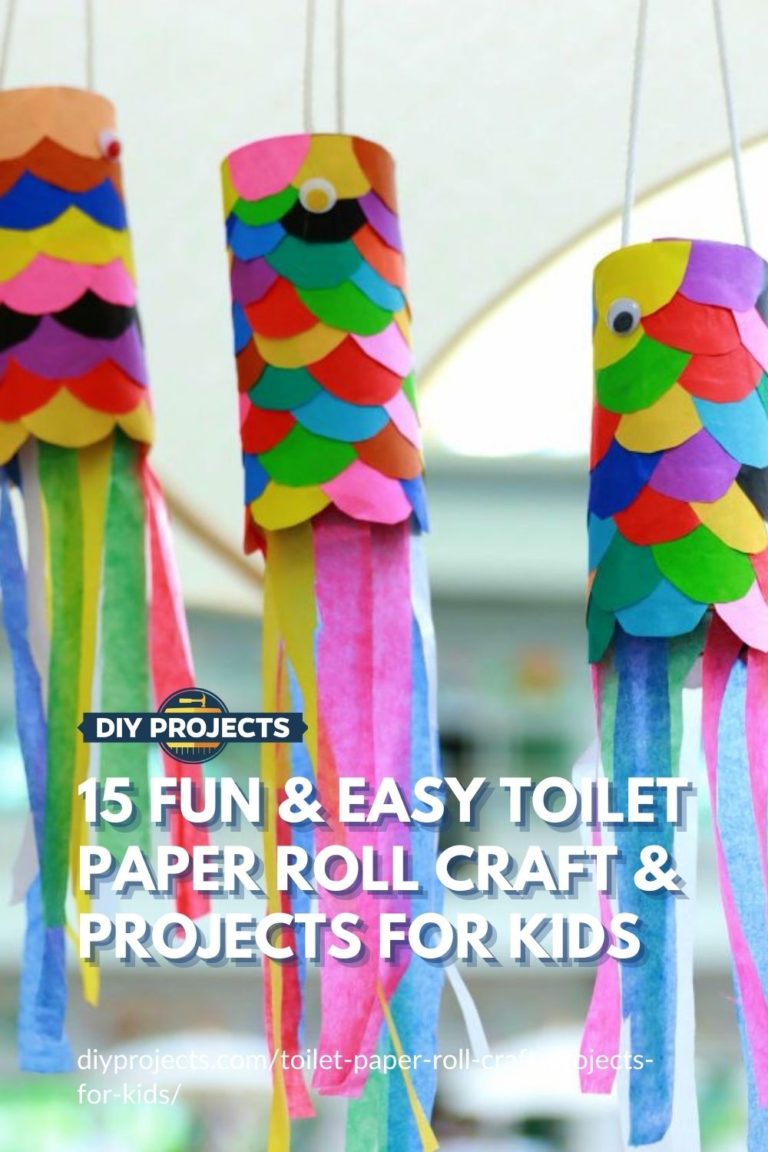 Toilet Paper Roll Craft & Projects For Kids | DIY Projects