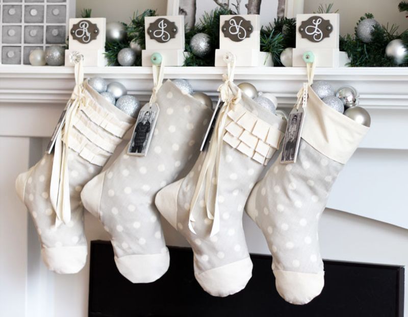 easy-sew-personalized-christmas-stockings Handmade | Christmas stocking pattern