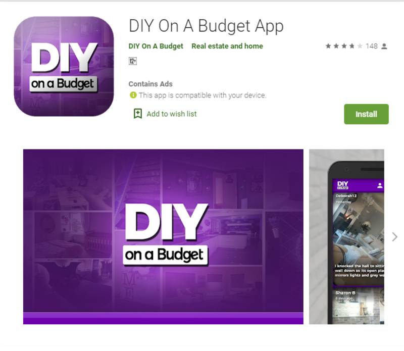 DIY auf einem Budget App |  DIY Apps