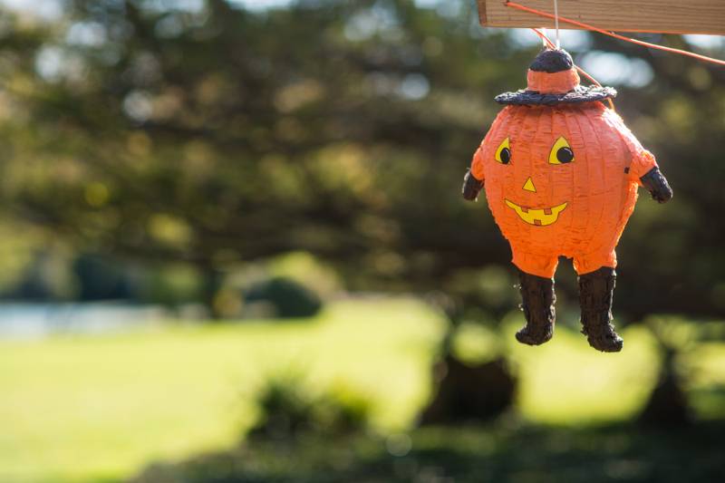 Halloween Kürbis Pinata | Halloween Kunsthandwerk für Erwachsene