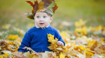 toddler-autumn-leaves-beautiful-little-baby | What To Do With Fall Leaves | DIY Ideas | Featured