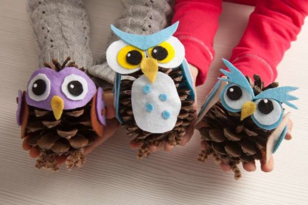 13 Creative Pine Cone Crafts For Kids