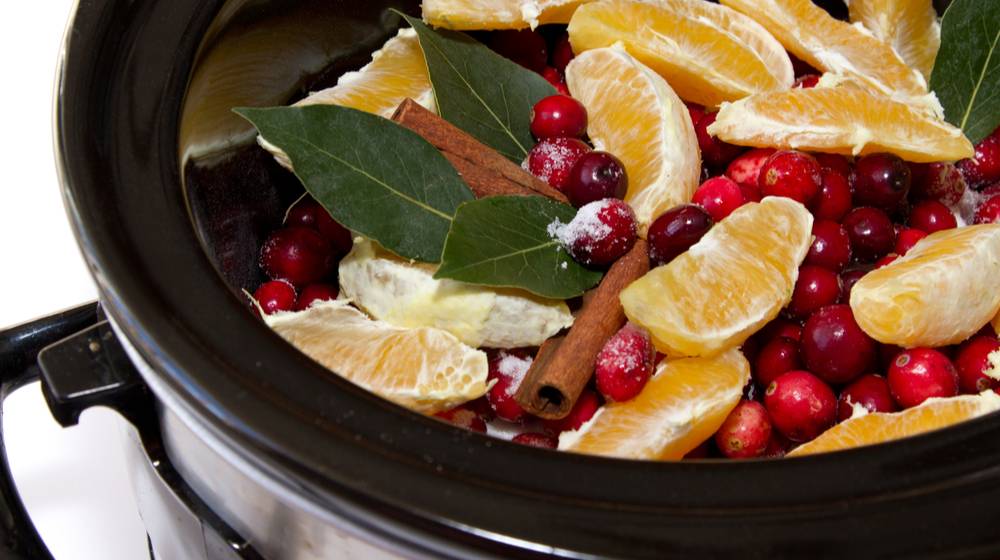 homemade-cranberry-sauce-ingredients-cinnamon-oranges | DIY Winter Simmer Pot Recipes | Featured