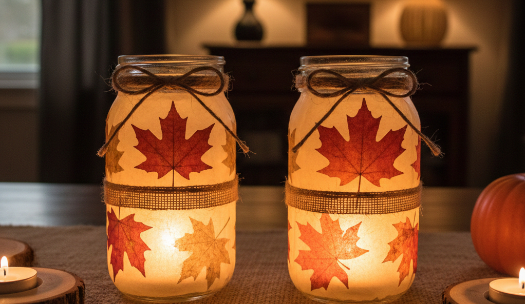 homemade Thanksgiving decorations