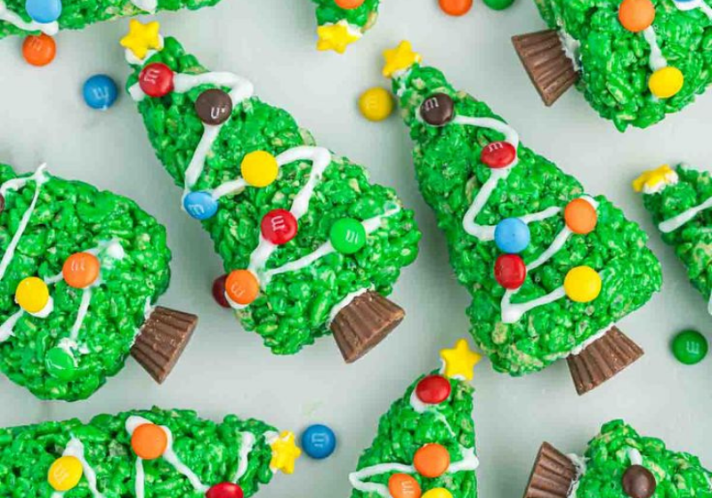 Christmas Rice Krispie Treats