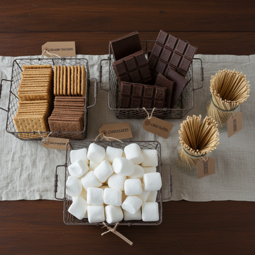 Halloween S'mores Bar
