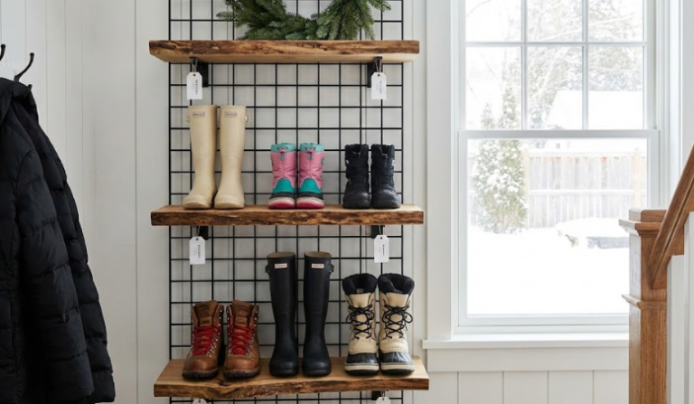 winter gear storage
