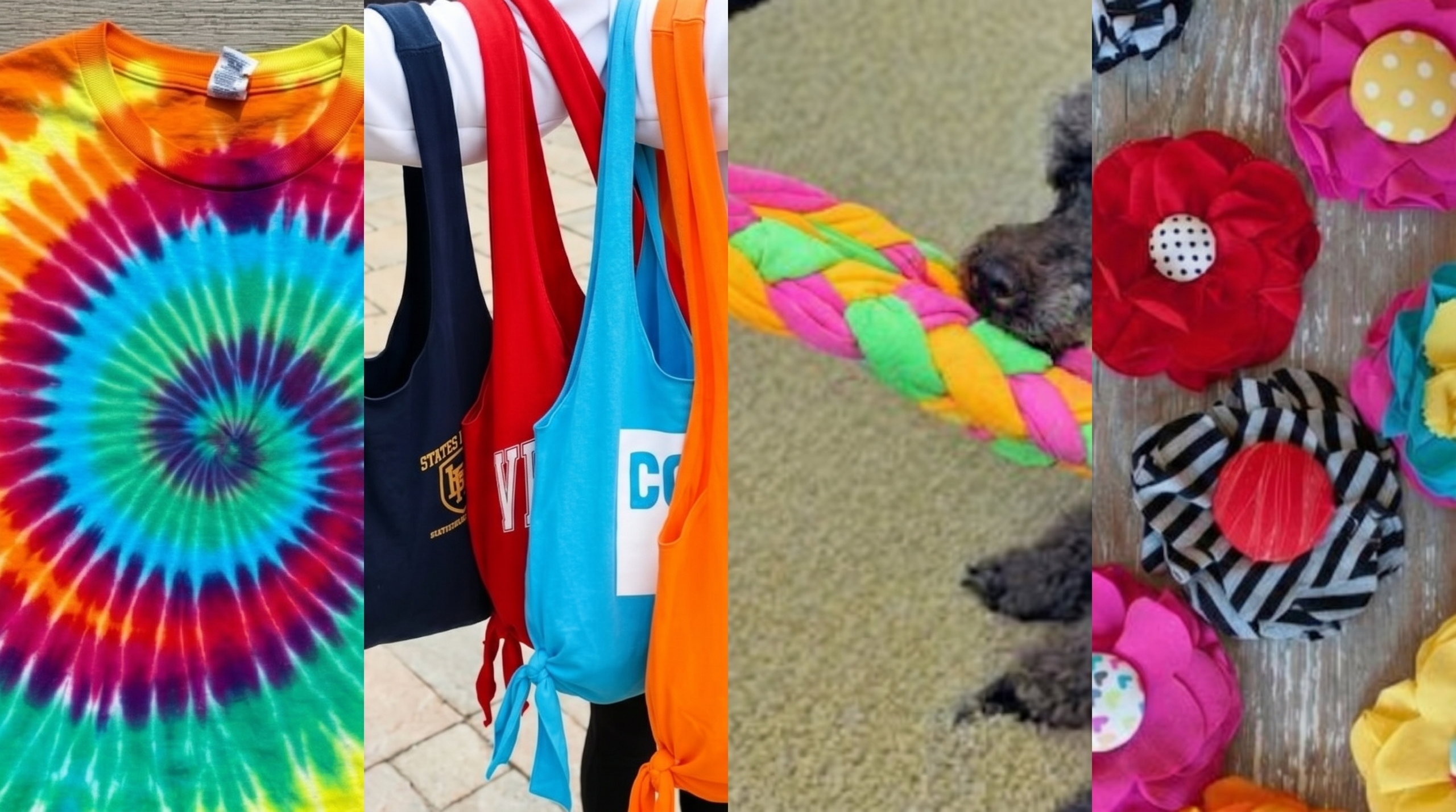 UpCycling Ideas | 4 Creative Ways to UpCycle T-Shirts