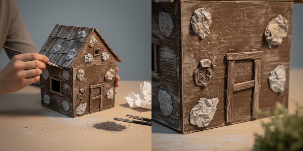Baba Yaga Hut Aged Effects