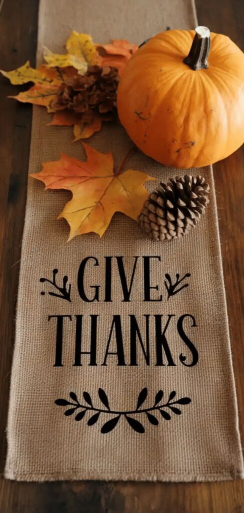 Thanksgiving Table Decor