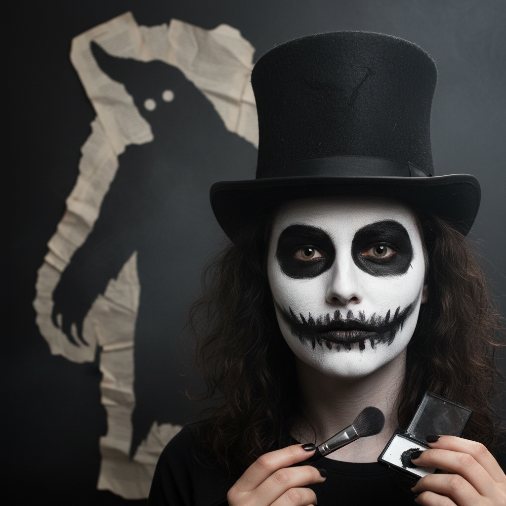 DIY Halloween Makeup Tutorial The Babadook