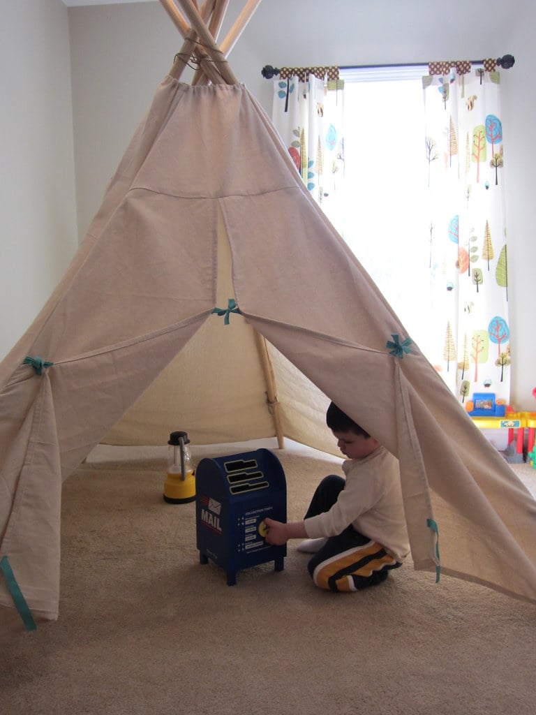 The TeePee | DIY No Sew Teepee Tent Project Perfect As Gift For Your Kids
