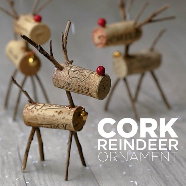 Cork Reindeer