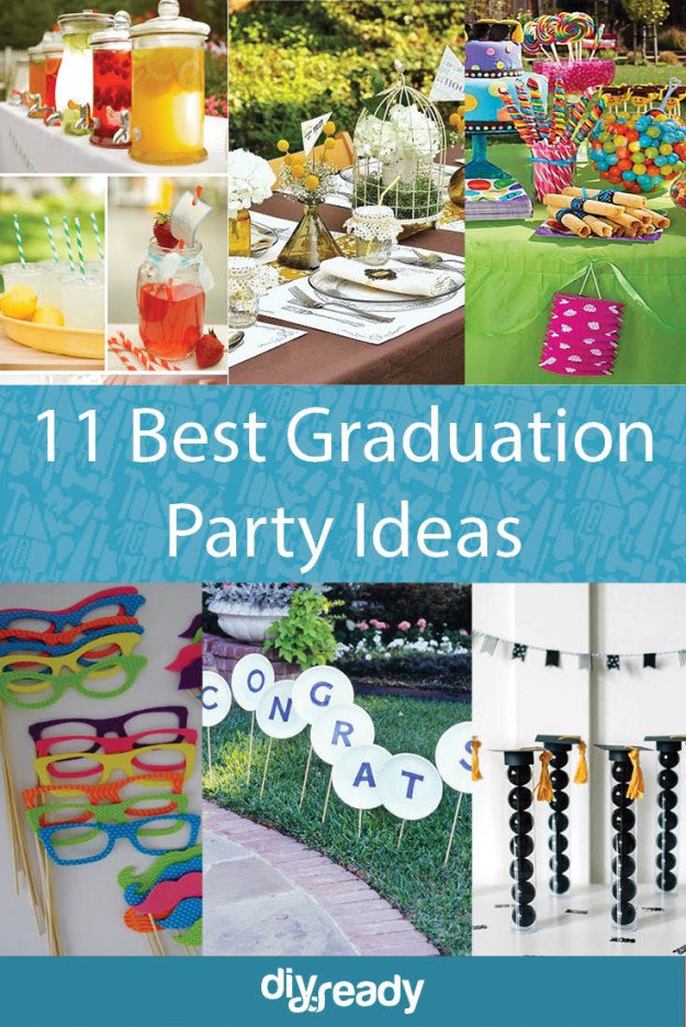 Graduation Party Ideas To Celebrate The Big Day | https://diyprojects.com/graduation-party-ideas/