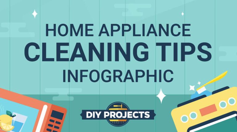 10 Home Appliance Maintenance and Cleaning Tips And Tricks You Must Know (INFOGRAPHIC)