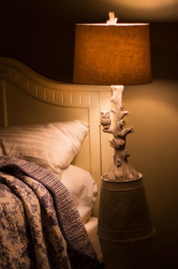 Turning a Table Lamp into a Floor Lamp | Furniture Rehab