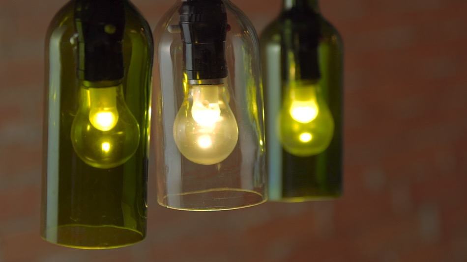 Make Your Own Wine Bottle Lights