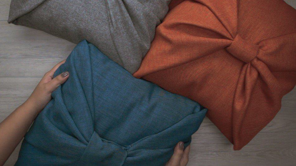 No-Sew Pillow Covers